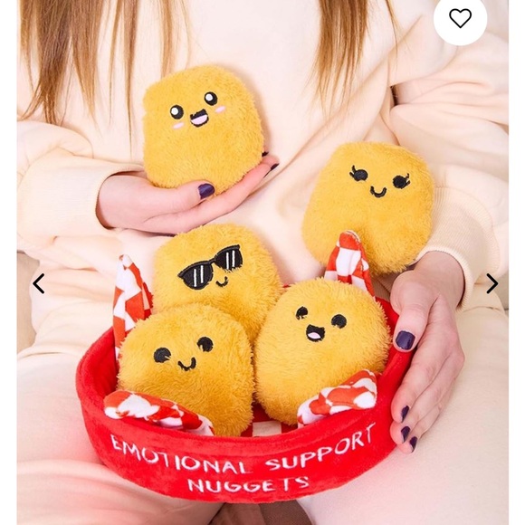 Emotional Support Nuggets Plush - Picture 1 of 3